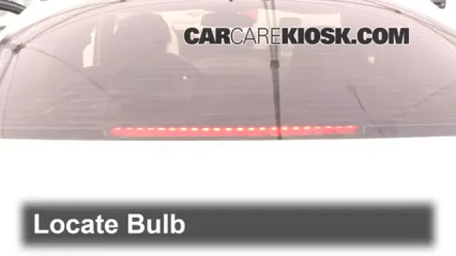 2010 Mercedes-Benz C63 AMG 6.3L V8 Lights Center Brake Light (replace bulb)